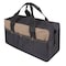 Custom Leathercraft CLC 5.5 in. W X 6 in. H Polyester Tool Tote 8 pocket Black/Tan 1 pc 1116 - alternate 4